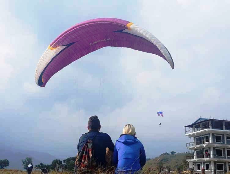 Paragliding in Kalimpong Darjeeling